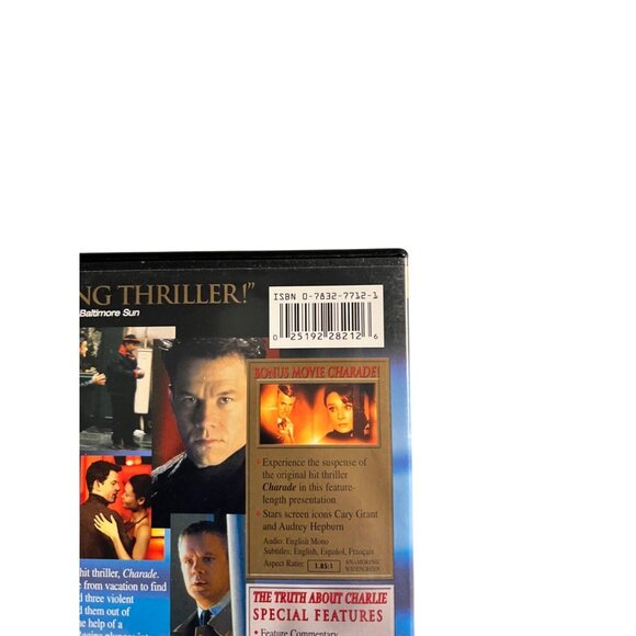 The Truth About Charlie 2002 DVD Thiller Mark Wahlberg Thandiwe Newton Pre-Owned - Picture 5 of 6